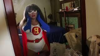 Episode 24 Poderosa masks up outtake - Superheroine