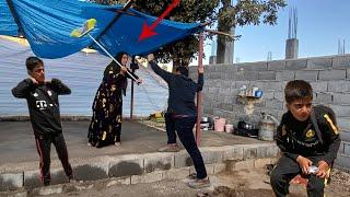 Nomadic Life The Arrival of the Unfaithful Husband to Protect His Children