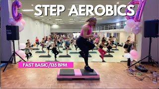 STEP AEROBICS WORKOUT  LIVE NIAGARA FALLS STEP CLASS