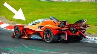 NÜRBURGRING BEST-OF Supercars 2023- Pagani Apollo Lamborghini Ferrari etc