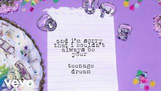 Olivia Rodrigo - teenage dream Official Lyric Video