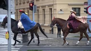 Trzech króli konno przez Wrocław 2023