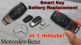 MERCEDES BENZ Smart Key  Keyless  Key FOB Battery Replacement