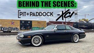 BEHIND THE SCENES XCI Photoshoot for Pit+Paddock with a 2JZ-swapped Jag