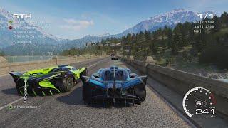 Grid Legends - Bugatti Bolide Gameplay at Strada Alpina New DLC Car