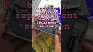 How to i phone x  xs  xs maxx battery replacement #smartphone #repair #dilawarmobilezoon