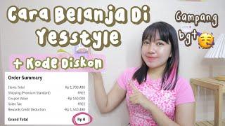 CARA BELANJA DI YESSTYLE + KODE DISKON YG BISA DIPAKE 