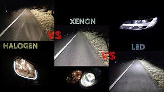 Halogen vs Xenon vs LED