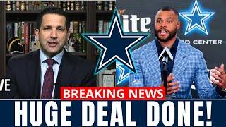 FINALLY DAK PRESCOTT SIGN A BLOCKBUSTER $240M DEAL WITH THE COWBOYS OH MY DALLAS COWBOYS NEWS