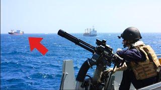 BRUTAL ATTACK Somali Pirates ATTACK Warship Then This Happens...