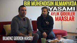 ALMANYADA MÜHENDİS MAAŞLARI  AYLIK GİDERLERİ - PİŞMANLIKLAR?