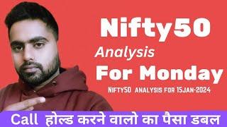 nifty analysis for tomorrow &nifty analysis for tomorrow15 jan 2024nifty50 prediction for Monday