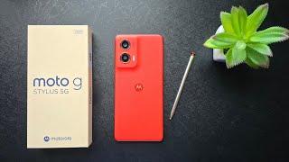 Unboxing and First Impressions of the 2024 Scarlet Wave Moto G Stylus