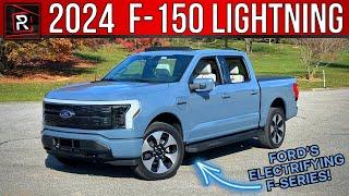 The 2024 Ford F-150 Lightning Platinum Is A Useful & Ultra Fancy Electric F-Series