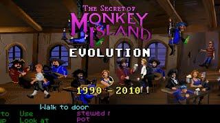 Evolution of Monkey Island 1990 - 2010 by LucasArts - The Secret of Monkey Island Return To
