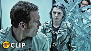 Quicksilver & Magneto Prison Break - Whiplash Scene  X-Men Days of Future Past 2014 Movie Clip