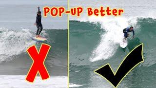 The art of the pop-up Simple steps to improve your surfing