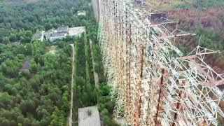 Чернобыль-2 Дуга с высоты. Duga Radar from drone