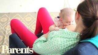 How to Breastfeed in the Straddle Position  Parents