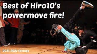 Hiro10 shows his next level power. Is he a rival for Tsukki? Best bboys 2021-2022 #3
