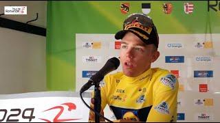 Cycling - Tour de Romandie 2024 - Thibau Nys  My first time... 