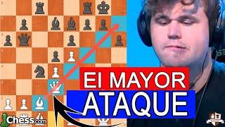 El MAYOR ATAQUE que Magnus Carlsen Hace al Genio Persa Carlsen Vs Firouzja