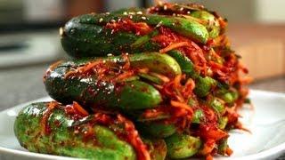 Cucumber kimchi Oi-sobagi 오이소박이