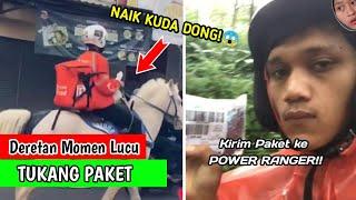 ASLI KOCAK.. DERETAN MOMEN LUCU TAK TERDUGA DI ALAMI KURIR PAKET