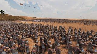 5000 Roman Soldiers VS 10000 Roman Archers  UEBS 2