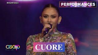 Sarah Geronimo sings her new single Cuore  ASAP Natin To