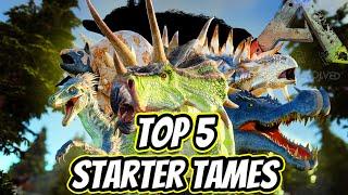 TOP 5 STARTER TAMES TO TAME FIRST IN ARK SURVIVAL EVOLVED 2022