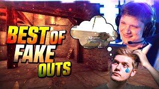 CSGO - BEST PRO FAKE OUTS OF ALL TIME MISSLEADING & OUTPLAYING MOMENTS