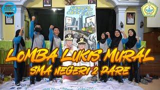 LOMBA LUKIS MURAL 2023 SMAN 2 PARE