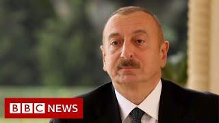 Nagorno-Karabakh President Ilham Aliyev speaks to the BBC - BBC News
