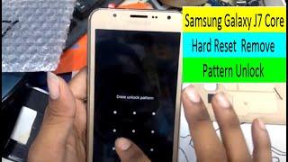 Samsung Galaxy J7 Core Hard Reset  Remove Pattern Unlock SM-J701F