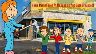 Rosie Misbehaves At McDonalds And Gets Grounded