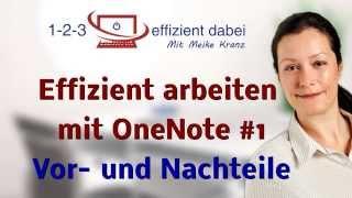 Effizient arbeiten mit OneNote #1 Einführung