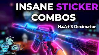 BEST Sticker Combos For M4A1-S Decimator - CSGO 2023  CS2