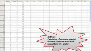 6. How to work with mean procedure in SPSS?