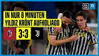 Riesen-Comeback der Alten Dame kurz vor Schluss Bologna - Juventus 33  Serie A  DAZN Highlights