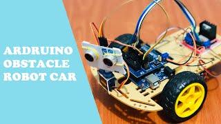 Arduino Robot Car  Obstacle Avoiding Robot Car 2WD with Ultrasonic sensor and L298N Module