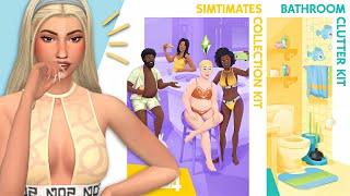 QUICK OVERVIEW OF THE NEW KITS   Sims 4 Simtimates & Bathroom Clutter