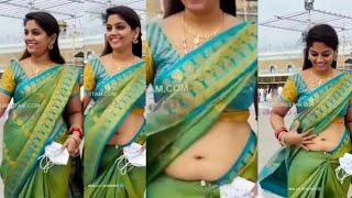 Andhra malli Hottest cute NAVEL