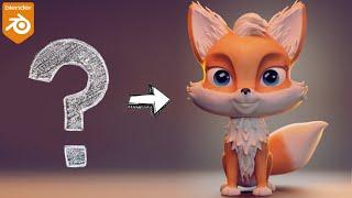 Cute Characters with these simple steps - Blender