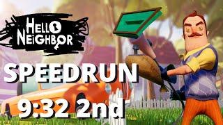 Hello Neighbor Speedrun 932 2ND PLACE