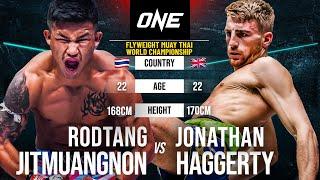 Rodtang Jitmuangnon vs. Jonathan Haggerty II  Full Fight