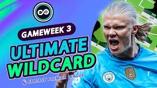 FPL GW3 EARLY WILDCARD TEAM - HAALAND ROGERS & MBEUMO