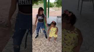 TAYNARA APRENDENDO A DANÇAR COM KAMYLINHA  @oieuro