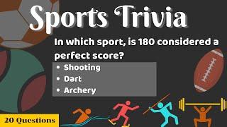 Sports Trivia Quiz  Can you ace this quiz?