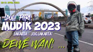 Dewe Wani Touring Mudik 2023 JAKARTA to JOGJA 18 Jam 80kmjam sajalah